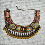Handmade Boho Embroidered Necklace