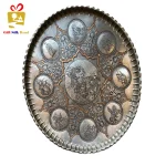 Handmade Metalwork With Iranian mythology Design01