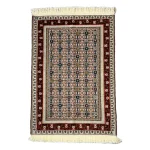 Handwoven Geometric Bandi Pattern Kilim