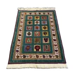 Handwoven Green Kheshti Rug02