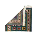 Handwoven Green Kheshti Rug05