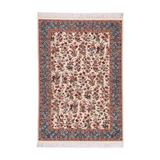 Isfahan 60 Raj Handwoven carpet, Small Carpet Size01