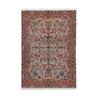 Kerman 35 Raj Handwoven Carpet, 6 Square Meter Size01