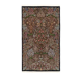 Kerman 35 Raj Handwoven Carpet,pardeh size01