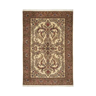 Kerman 40 Raj Persian Carpet, 6 Square Meter Area01