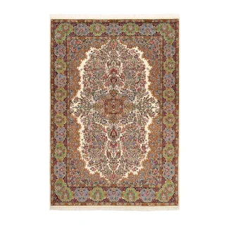 Kerman 45 Raj Handcrafted Carpet, 6 Square Meter Size01