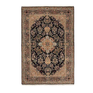 Kerman 45 Raj Handwoven Carpet, 6 Square Meter Size01