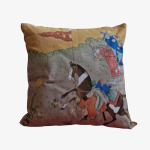 Persian Battle Scene Cushion01