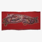 Ruby red kerman pateh with paisley pattern02