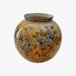 Spring Meadow Persian Vase – Floral Handcrafted Art