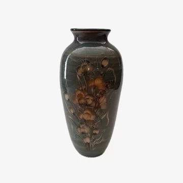 Woodland Charm Persian Vase – Floral Handcrafted Art