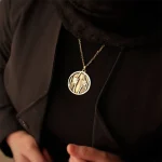 Hands of Freedom- Brass Necklace02