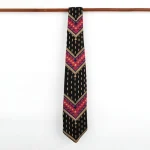 Hand-Embroidered Balochi Necktie – Shirabad Signature Design