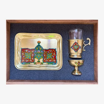 Hand-Painted Tea Serving Set