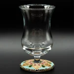 Handmade Enamel Base Tea Glass01