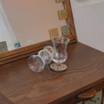 Handmade Enamel Base Tea Glass03