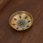 Handmade Enamel Brass Bowl03
