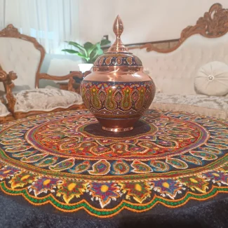 Handmade Rainbow Copper Pateh Set02