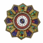Handmade Khatam Kari Wall Clock