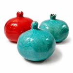 Handmade Ceramic Pomegranate Set
