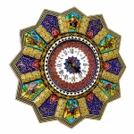 Handmade Khatam Kari Wall Clock