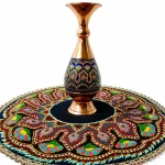 Handmade Pateh and Copper Set Spring blossom