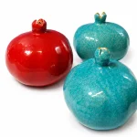Handmade Ceramic Pomegranate Set